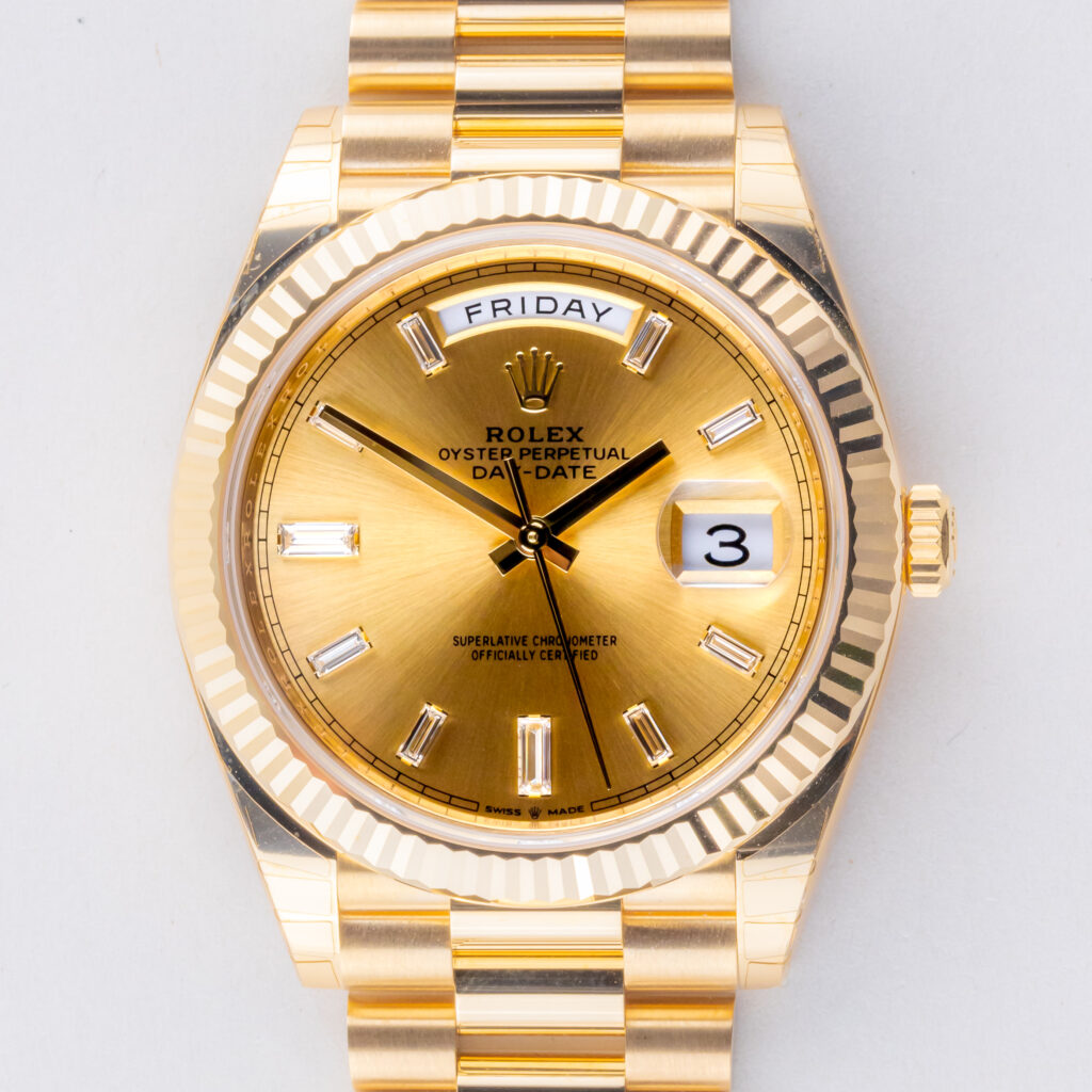 Rolex Day-Date 228235 Baguette