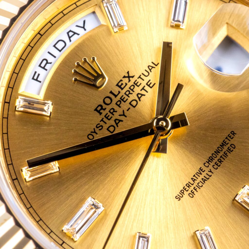 Rolex Day-Date 228235 Baguette