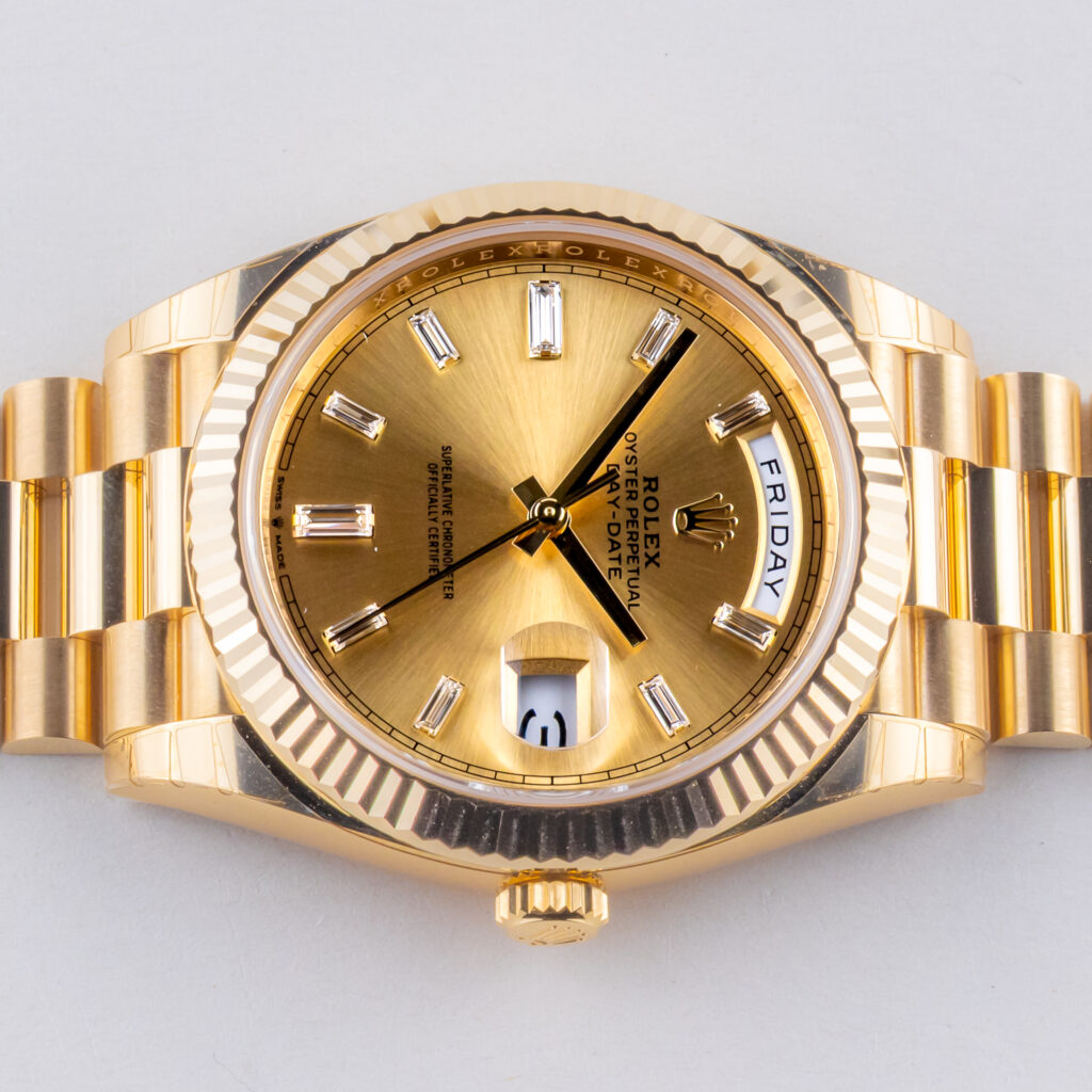 Rolex Day-Date 228235 Baguette