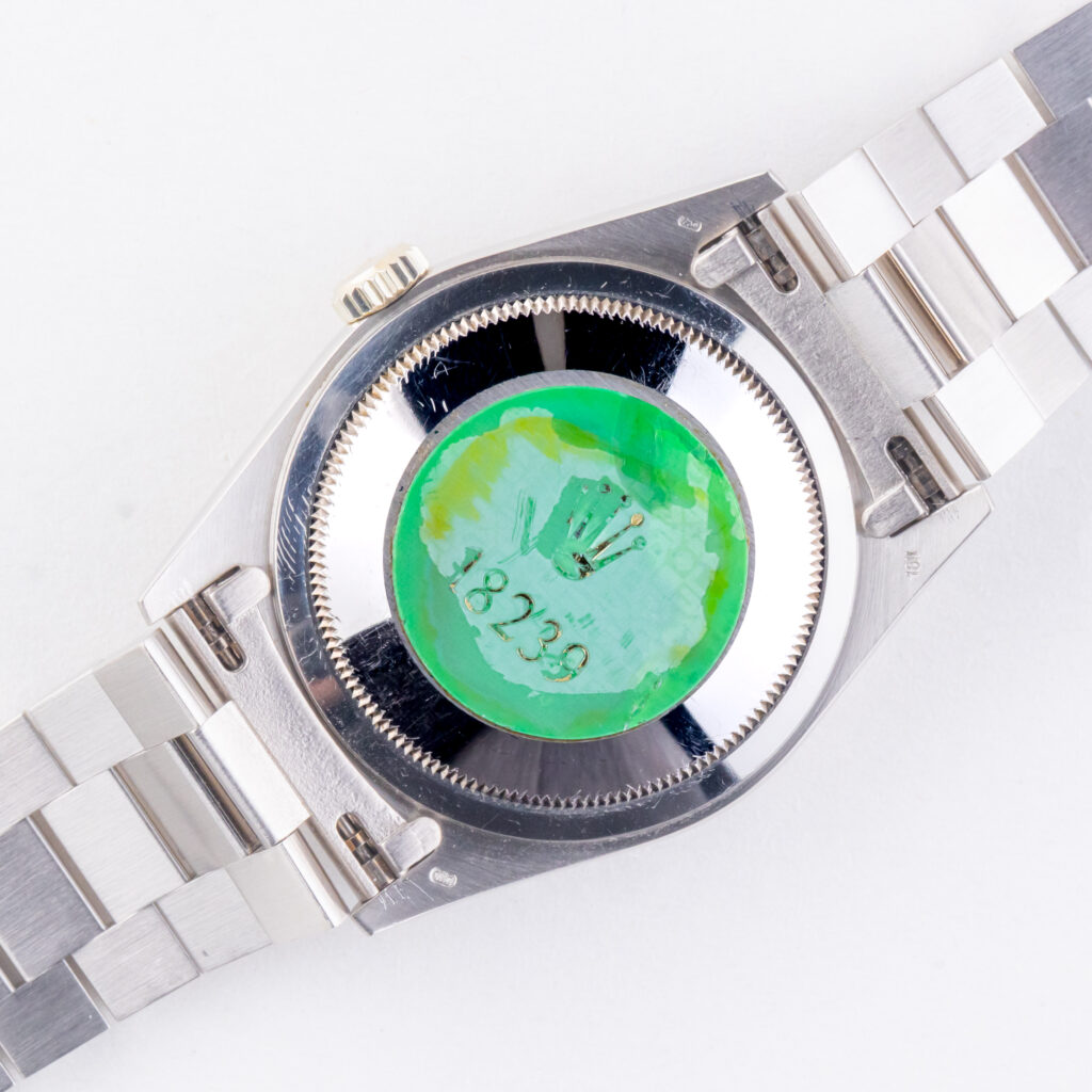 Rolex Day-Date Silver Diamond 18239 1990 (Vollständiger Satz) 11 rolex-day-date-18239-6