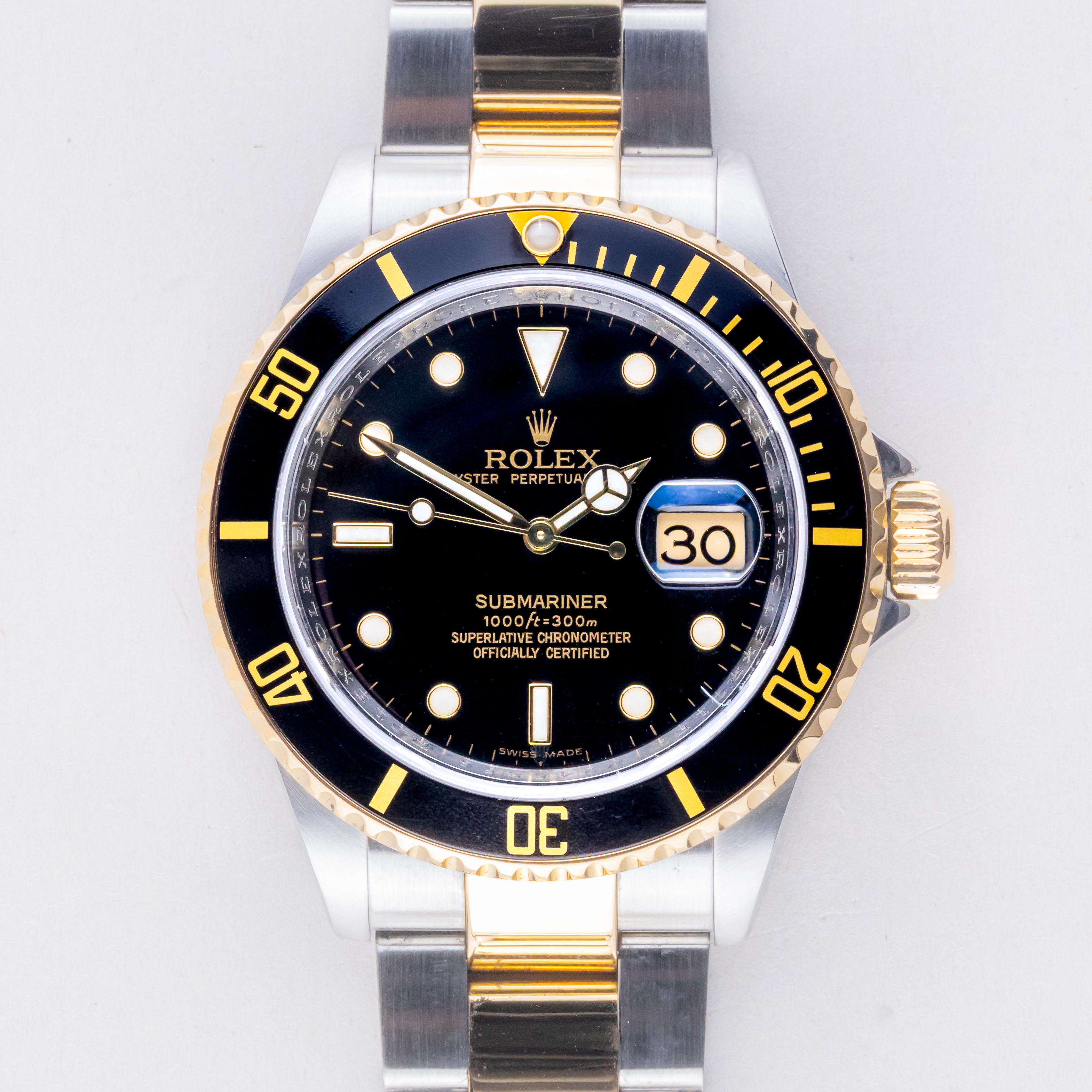 Rolex Submariner Date Black 16613 2008 3 rolex-submariner-16613