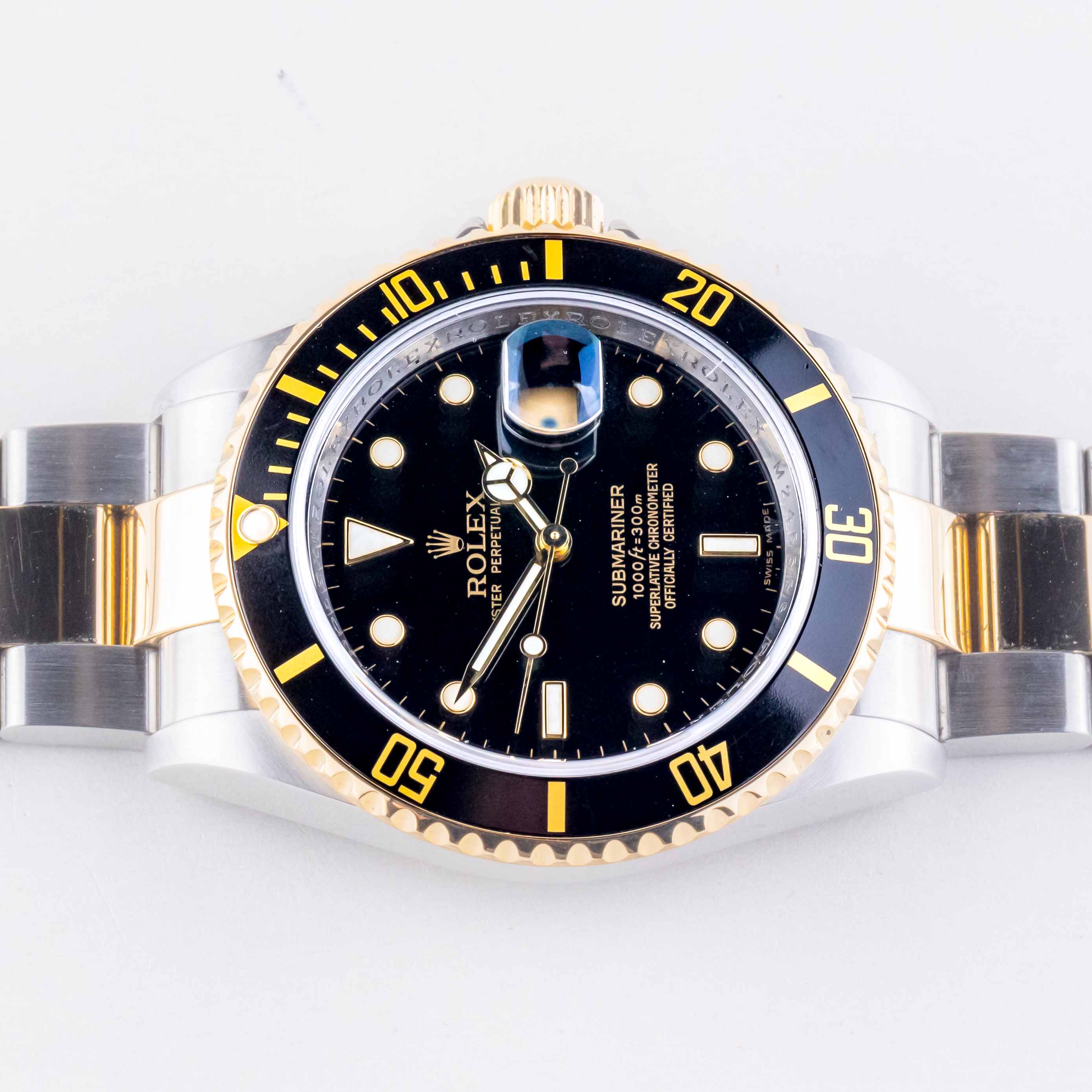 Rolex Submariner Date Black 16613 2008 4 rolex-submariner-16613