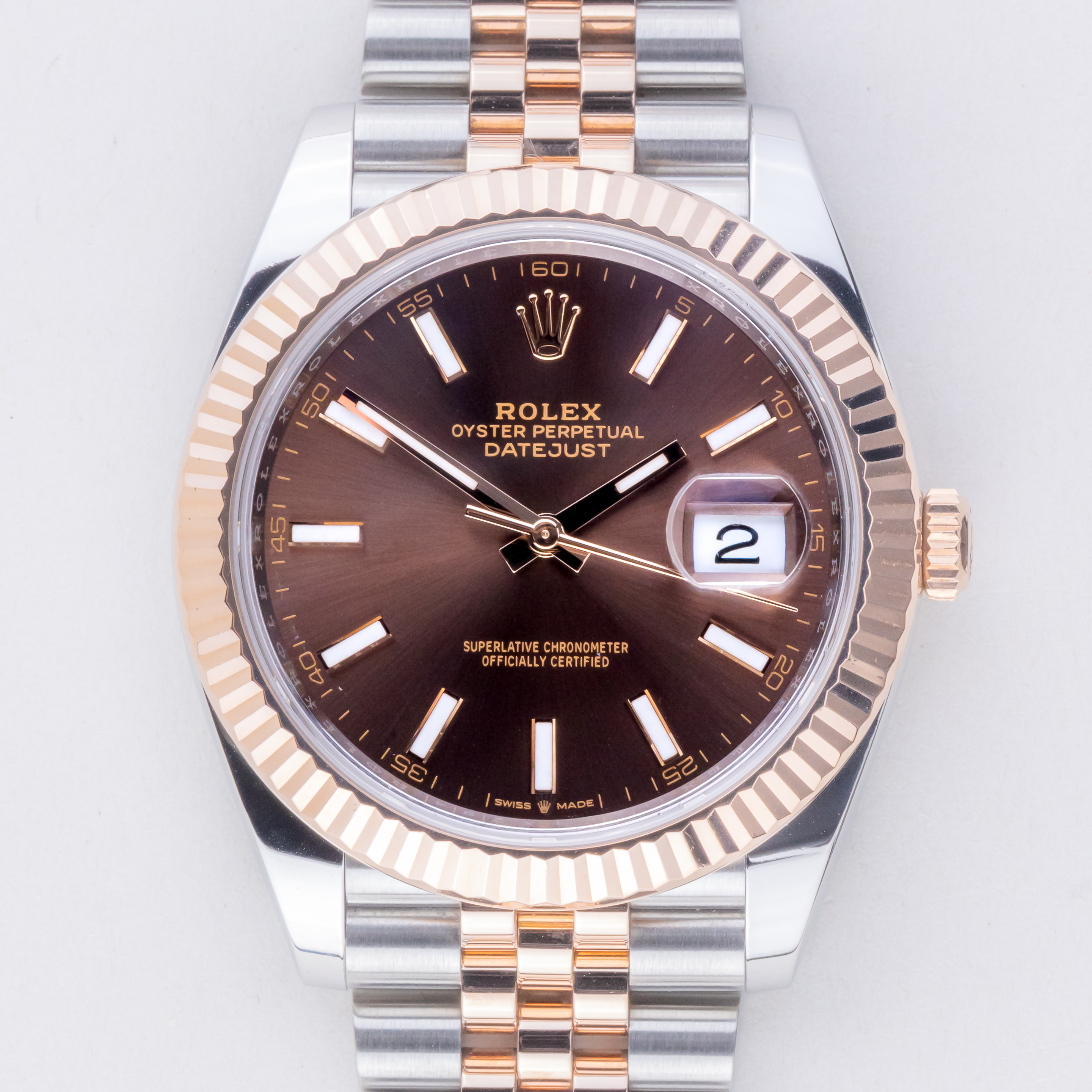 Rolex Oyster Perpetual Datejust Chocolate 126331 2021 (Vollständiger Satz) 3 rolex-datejust-126331-12