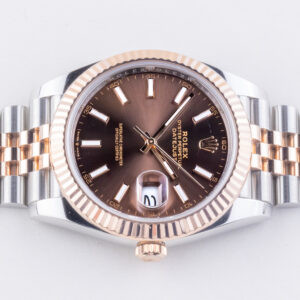 Rolex Oyster Perpetual Datejust Chocolate 126331 2021 (Vollständiger Satz) 13 rolex-datejust-126331-12