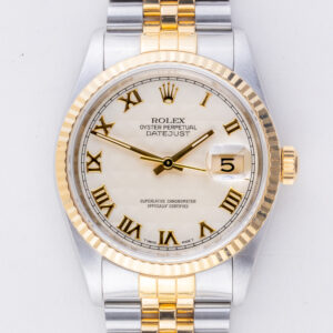 Rolex Oyster Perpetual Datejust Pyramid Roman 16233 1995 (Vollständiger Satz) 10 rolex-datejust-16233-166