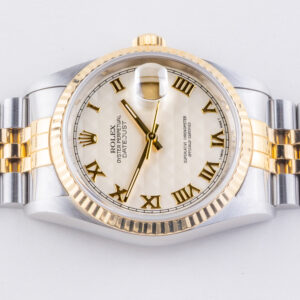 Rolex Oyster Perpetual Datejust Pyramid Roman 16233 1995 (Vollständiger Satz) 12 rolex-datejust-16233-166