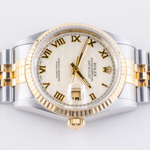 Rolex Oyster Perpetual Datejust Pyramid Roman 16233 1995 (Vollständiger Satz) 13 rolex-datejust-16233-166