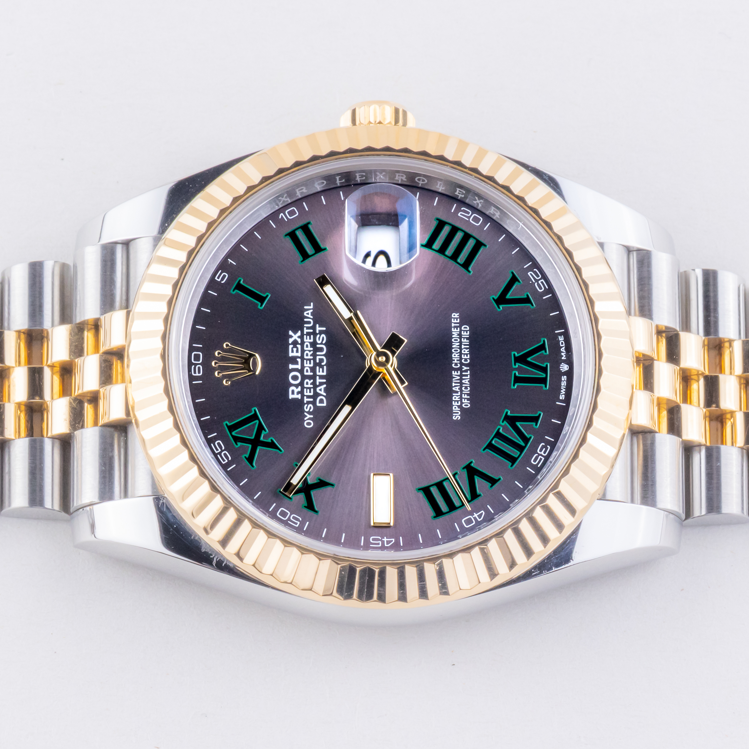 Rolex Oyster Perpetual Datejust Wimbledon 126333 2022 (Vollständiger Satz) 5 rolex-datejust-126333-8