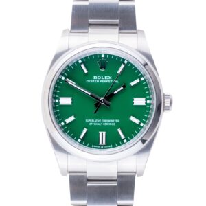 Rolex Oyster Perpetual Green 126000 2023 (Full Set) 10 rolex-oyster-perpetual-126000-5