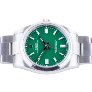 Rolex Oyster Perpetual Green 126000 2023 (Full Set) 12 rolex-oyster-perpetual-126000-5