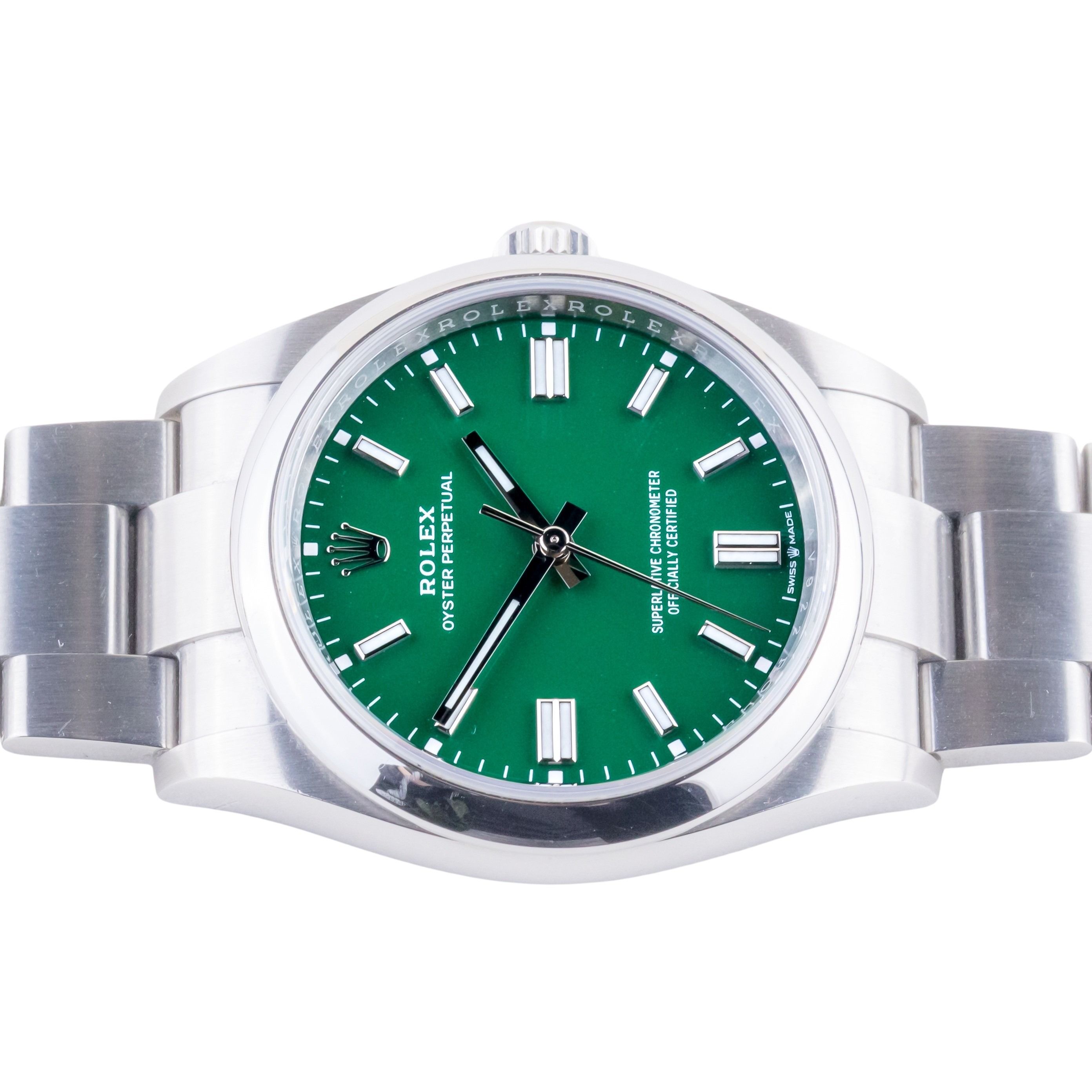 Rolex Oyster Perpetual Green 126000 2023 (Full Set) 5 rolex-oyster-perpetual-126000-5