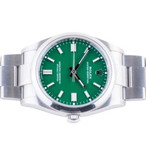 Rolex Oyster Perpetual Green 126000 2023 (Full Set) 13 rolex-oyster-perpetual-126000-5