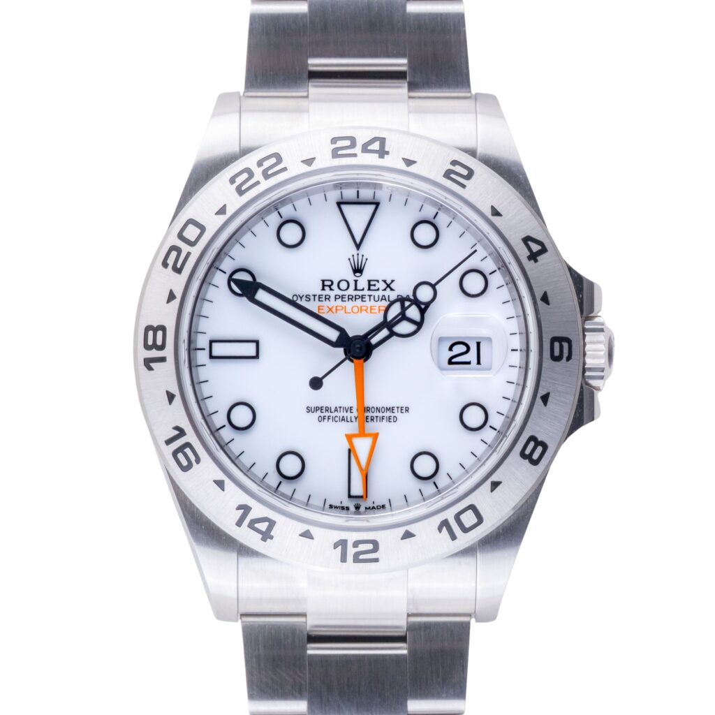 NEW Rolex Oyster Perpetual Explorer II White 226570 2025 (Volledige Set) 10 rolex-explorer-ii-226570