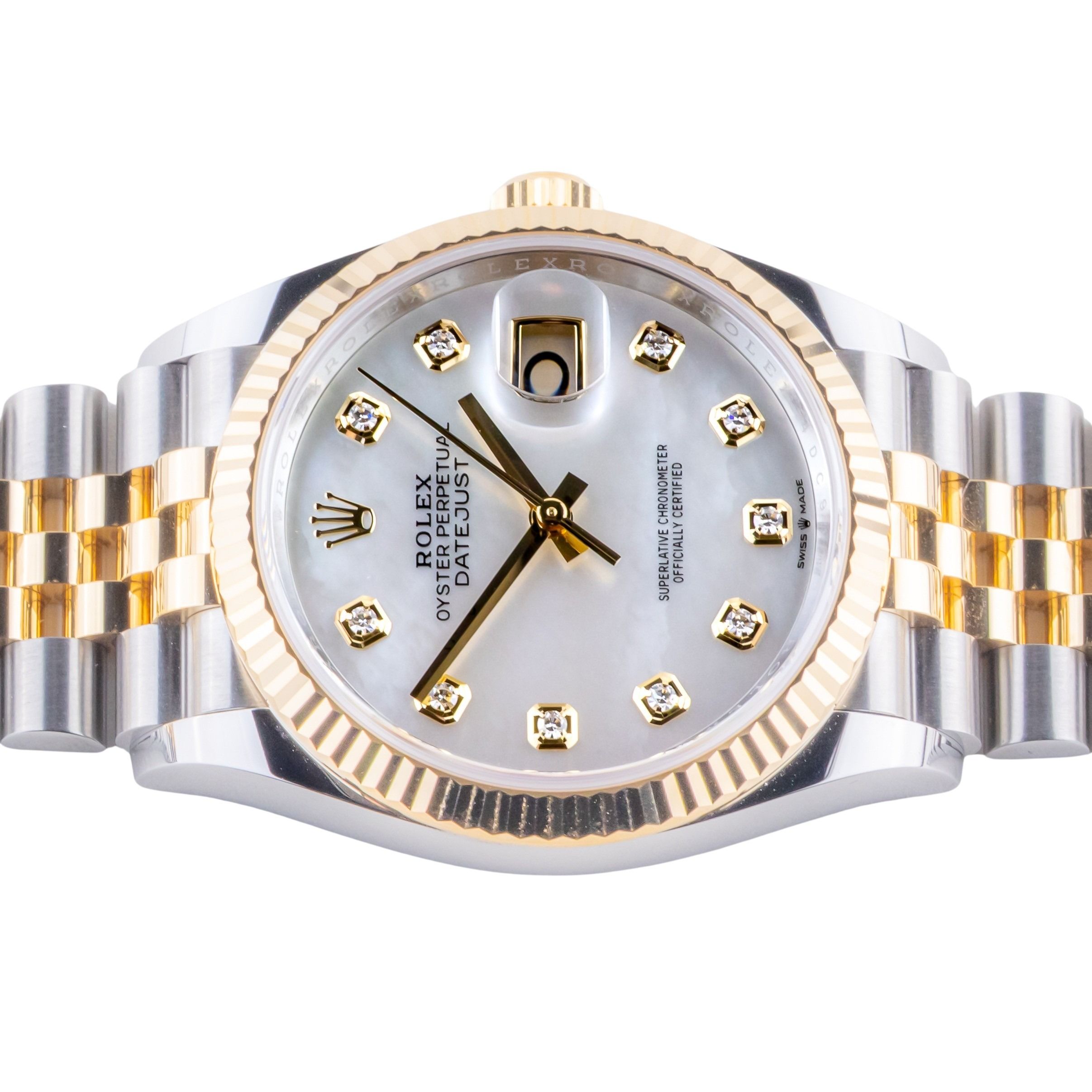 NEW Rolex Datejust MOP Diamond 126233 2025 (Full Set) 5 rolex-datejust-126233-6