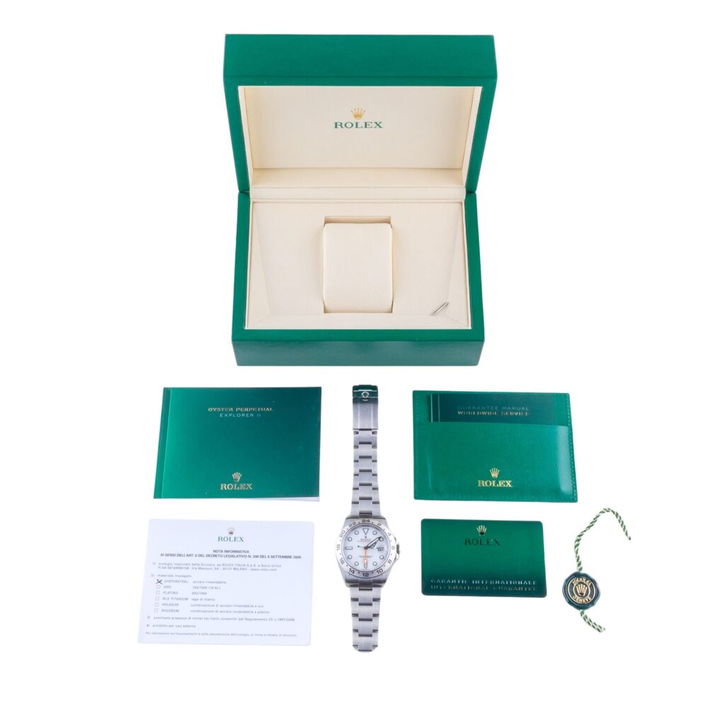 NEW Rolex Oyster Perpetual Explorer II White 226570 2025 (Volledige Set) 15 rolex-explorer-ii-226570