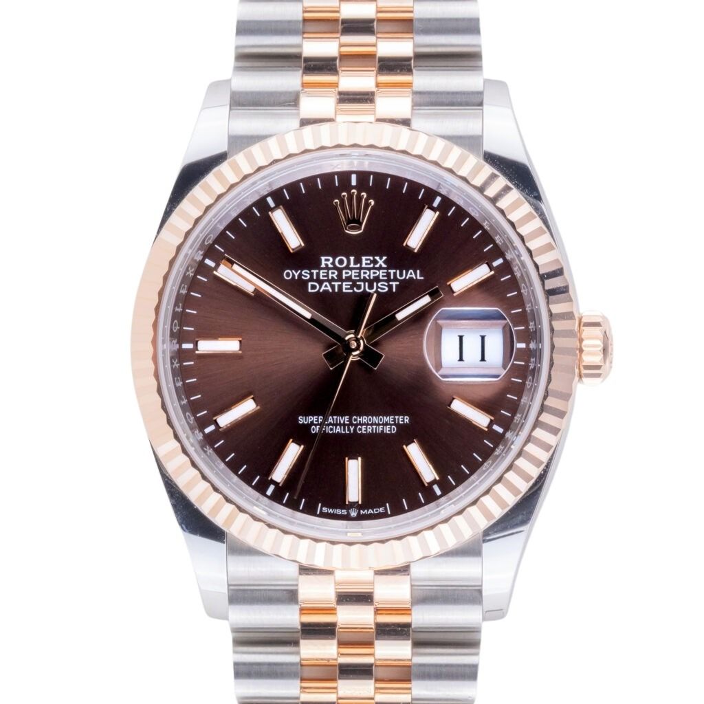NEW Rolex Oyster Perpetual Datejust Chocolate 126231 2025 (Volledige Set) 3 rolex-datejust-126231-9