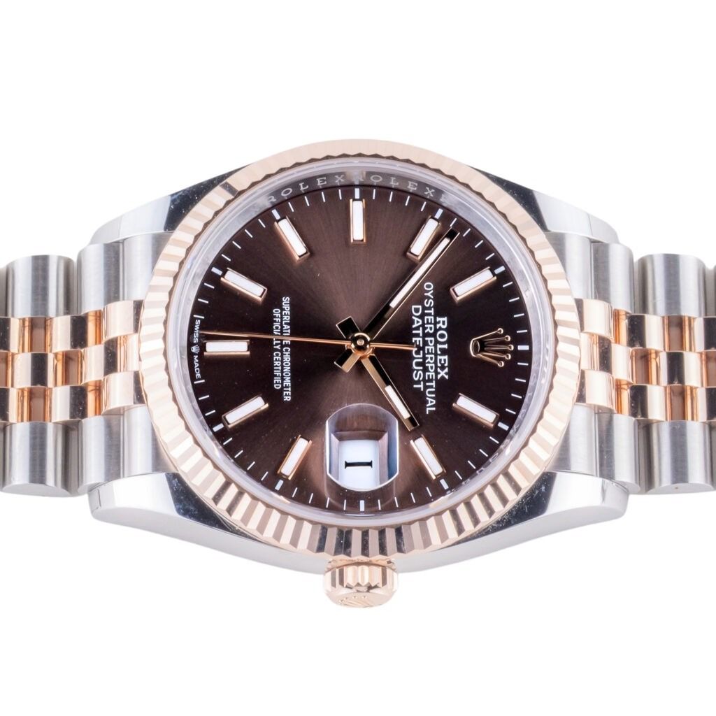 NEW Rolex Oyster Perpetual Datejust Chocolate 126231 2025 (Volledige Set) 4 rolex-datejust-126231-9