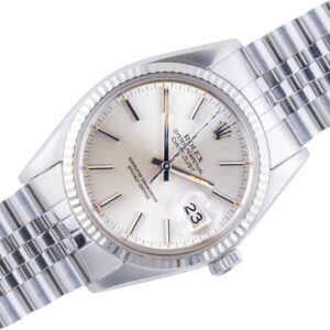 Rolex Oyster Perpetual Datejust Silver 16014 1979 (Vollständiger Satz)