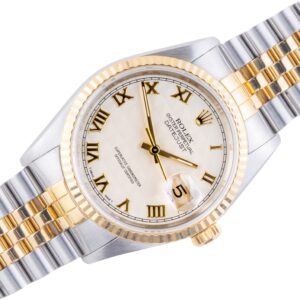 Rolex Oyster Perpetual Datejust Pyramid Roman 16233 1995 (Vollständiger Satz)