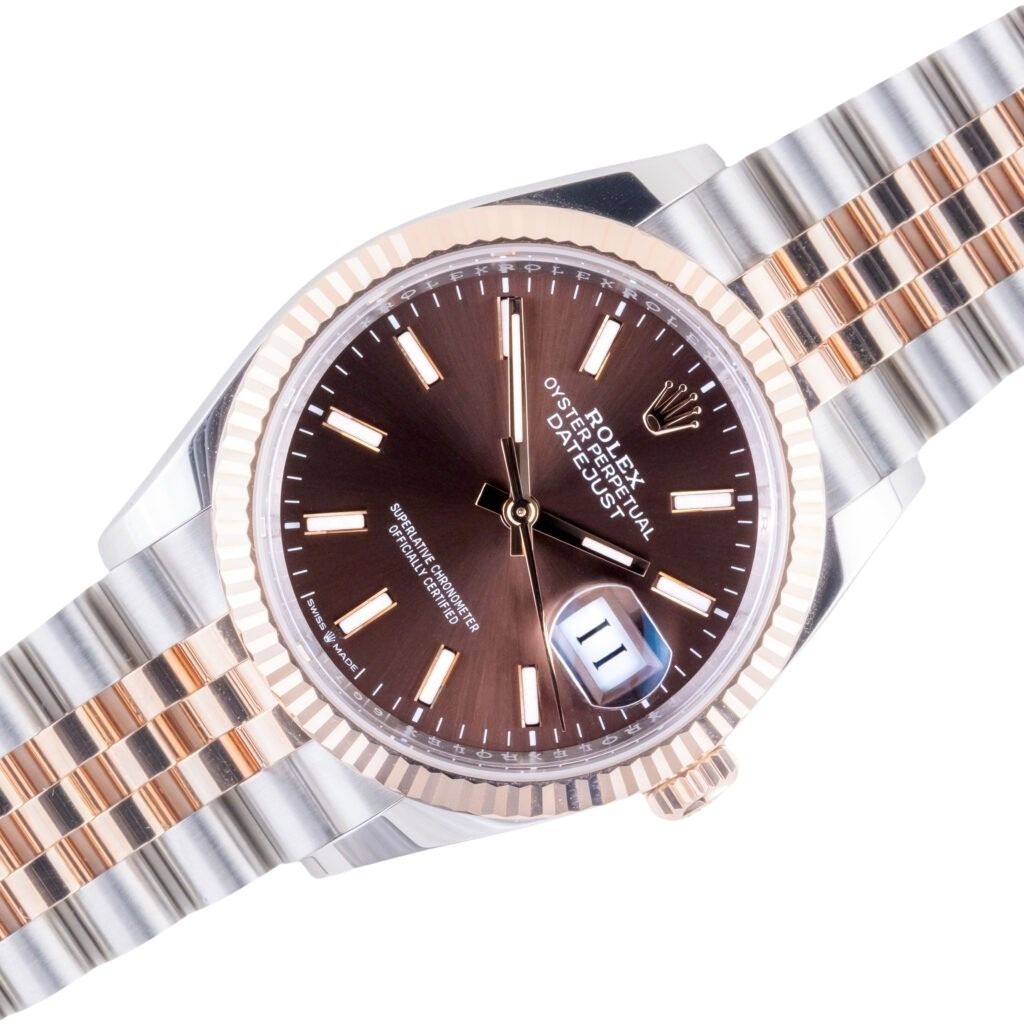 NEW Rolex Oyster Perpetual Datejust Chocolate 126231 2025 (Volledige Set) 1 NEW Rolex Oyster Perpetual Datejust Chocolate 126231 2025 (Volledige Set)