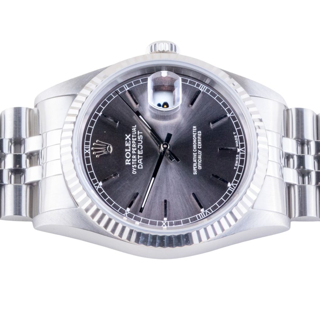 Rolex Oyster Perpetual Datejust Grey 16234 1994 (Volledige Set) 12 2E0B2438 1CG 3M Langedyk Vintage Watches