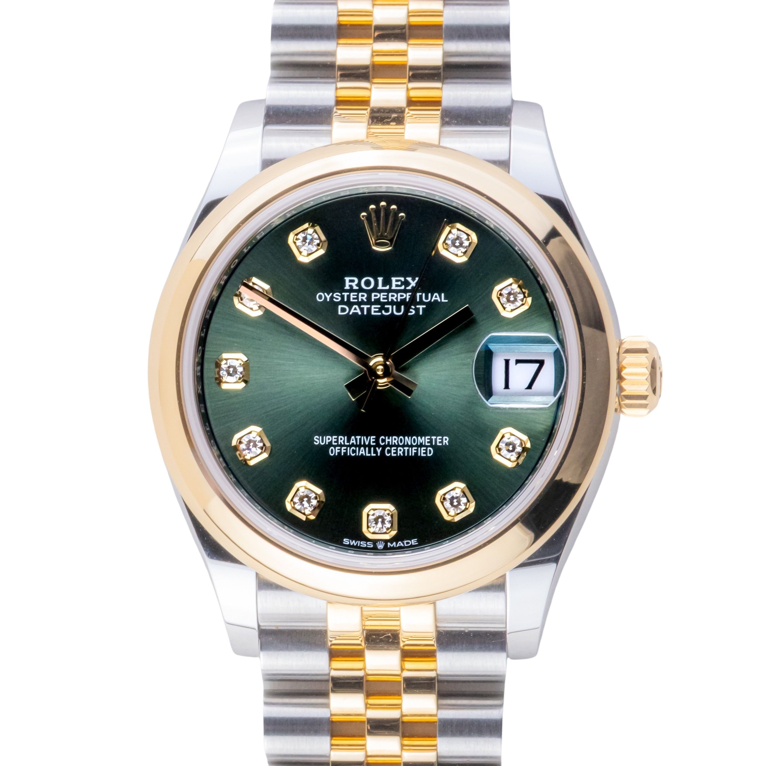 NEW Rolex Lady-Datejust Green Diamond 278243 2025 (Full Set) 3 2E0B2503 1CG 3M