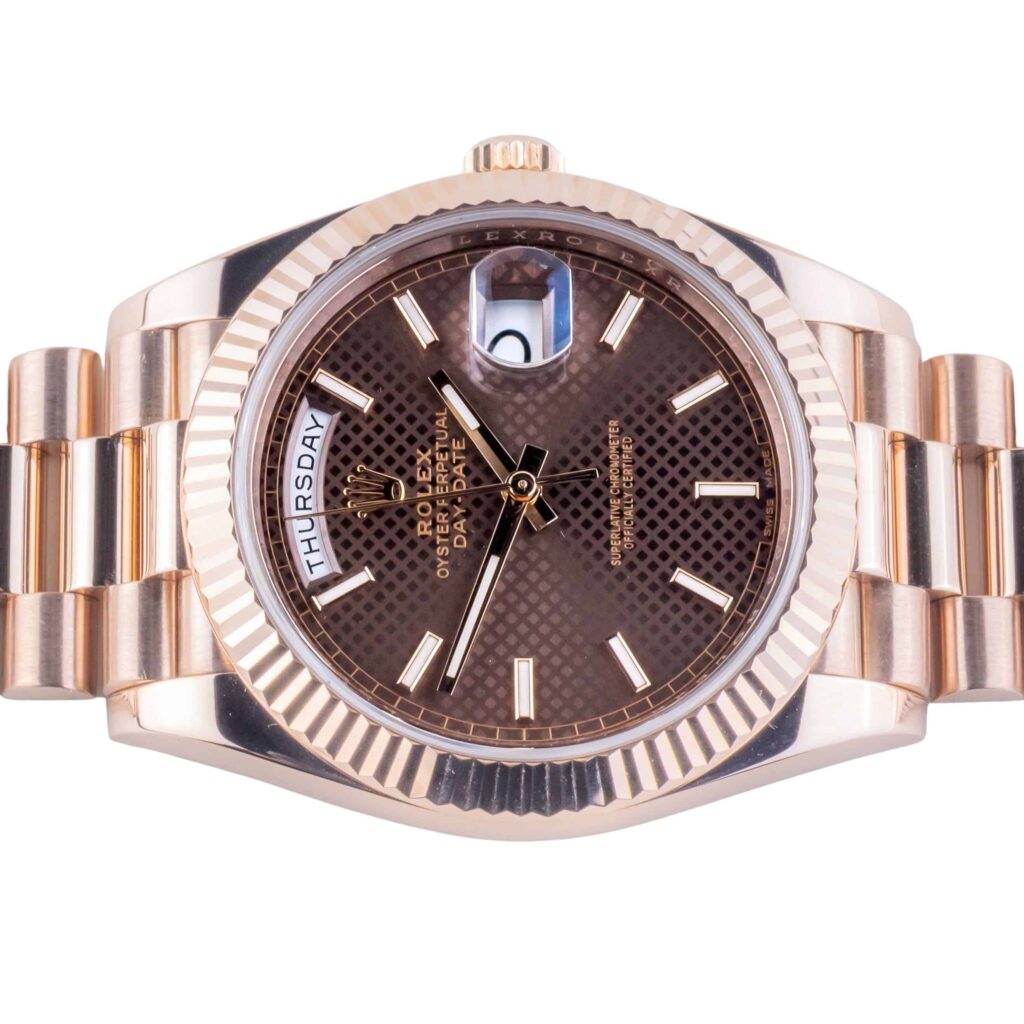 Rolex Day-Date Chocolate Honeycomb 228235 2018 (Volledige Set) 13 rolex-day-date-228235-13