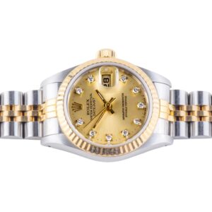 Rolex Lady-Datejust Champagne Diamond 69173 1990 (Vollständiger Satz) 13 rolex-lady-datejust-69173-141