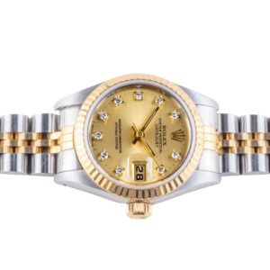 Rolex Lady-Datejust Champagne Diamond 69173 1990 (Vollständiger Satz) 12 rolex-lady-datejust-69173-141