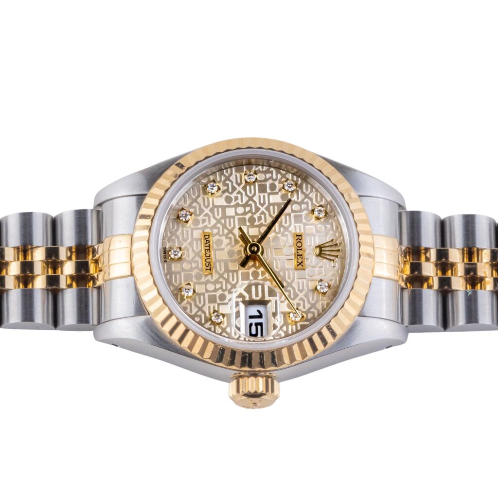 Rolex Lady-Datejust Silver Logo Diamond 69173 1993 (Vollständiger Satz) 12 rolex-lady-datejust-69173-144