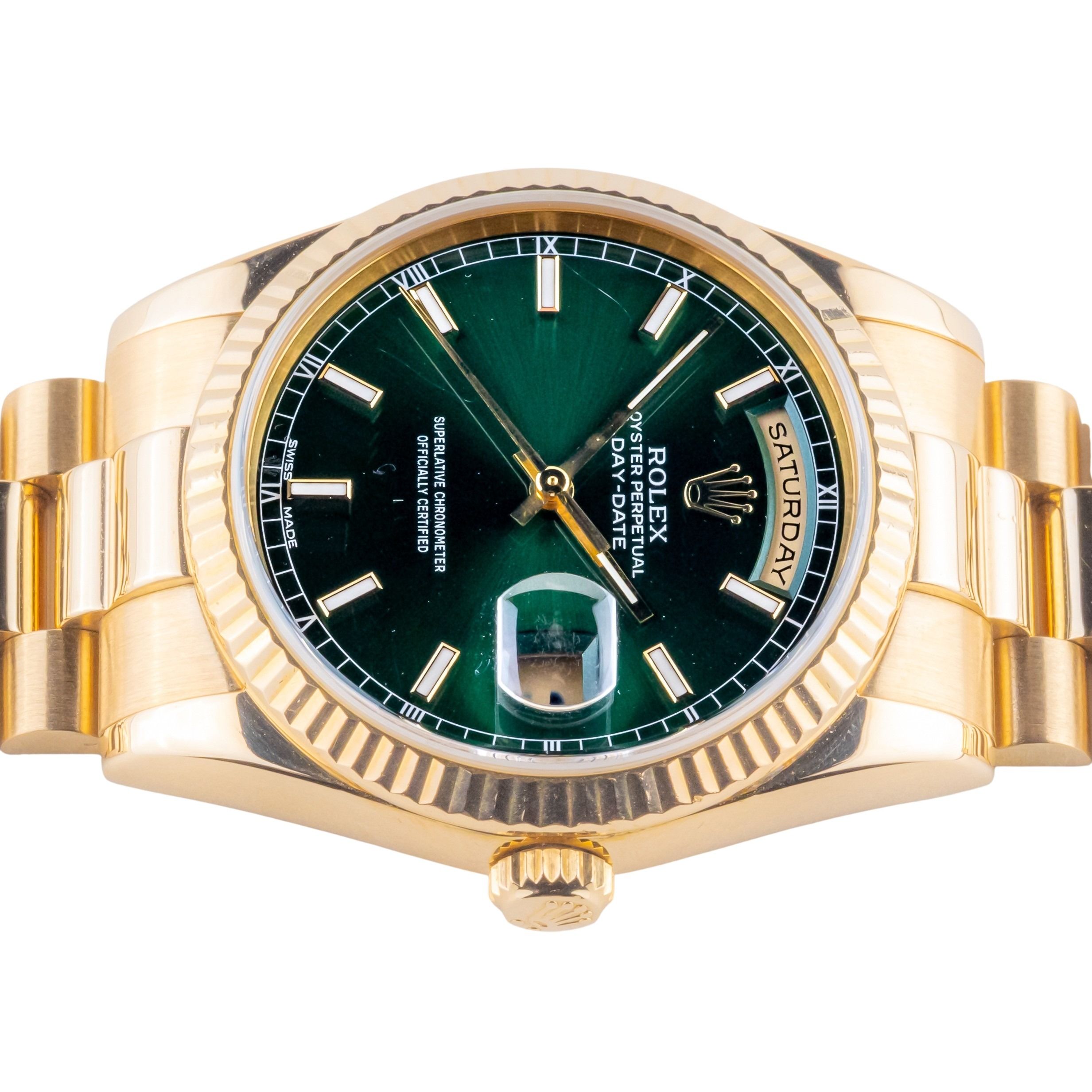 Rolex Day-Date Green 118238 2001 (Vollständiger Satz) 6 Rolex Day-Date Green 118238 2001 (Vollständiger Satz) – Bild 6