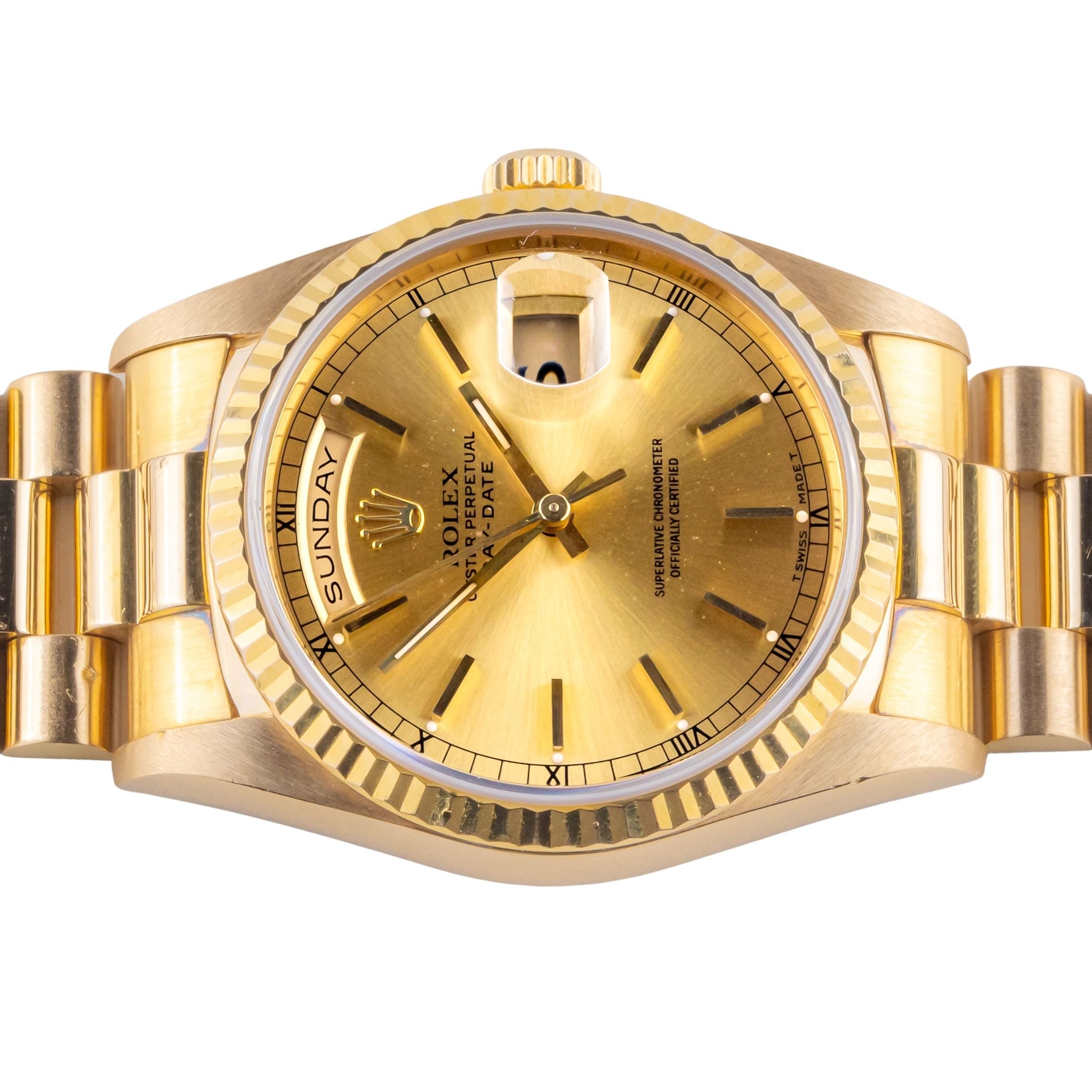 Rolex Day-Date Champagne 18238 1990 (Vollständiger Satz) 5 Rolex Day-Date Champagne 18238 1990 (Vollständiger Satz) – Bild 5