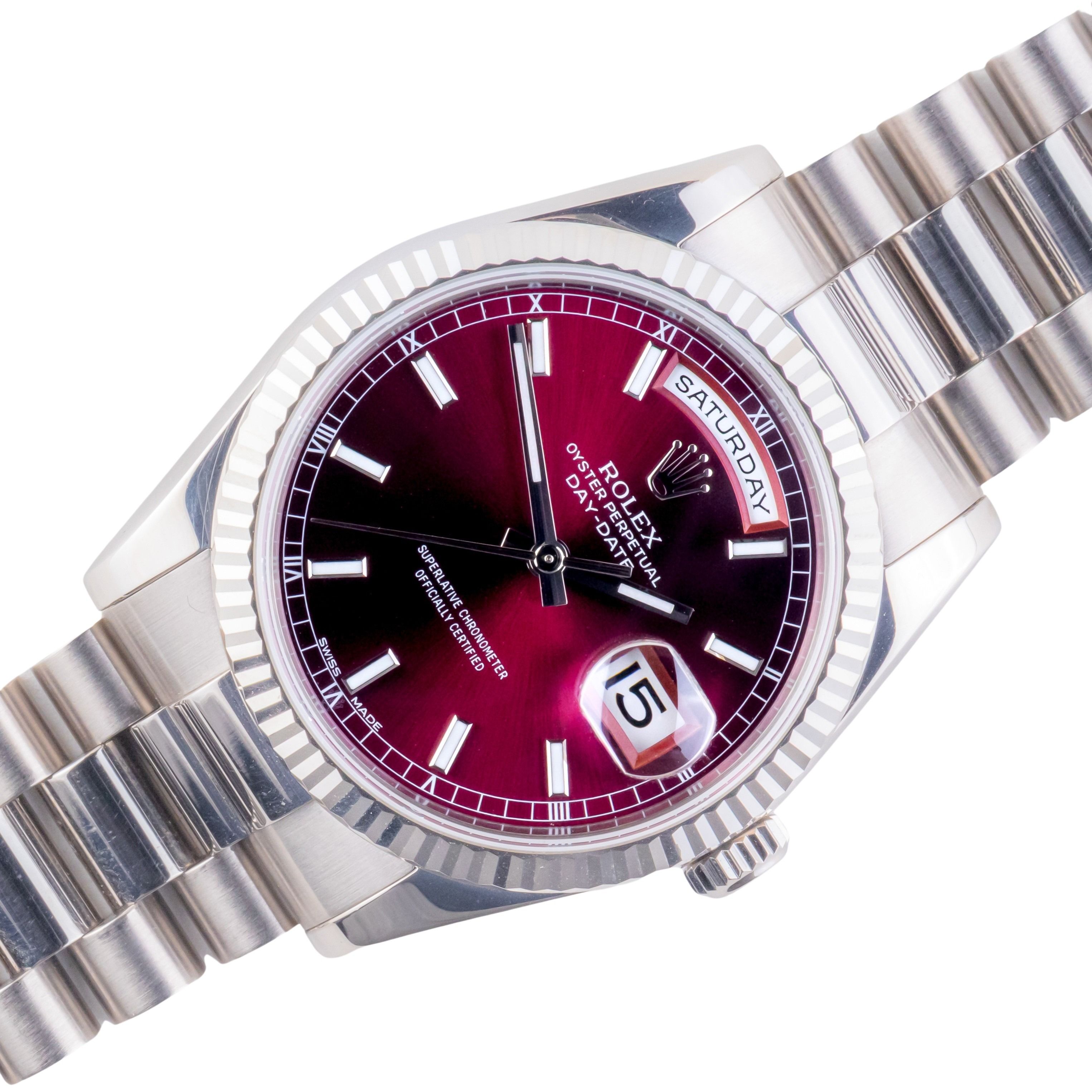 Rolex Day-Date Cherry 118239 2005 (Full Set) 1 rolex-day-date-118239-9
