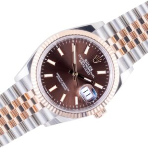 NEW Rolex Oyster Perpetual Datejust Chocolate 126231 2025 (Volledige Set)