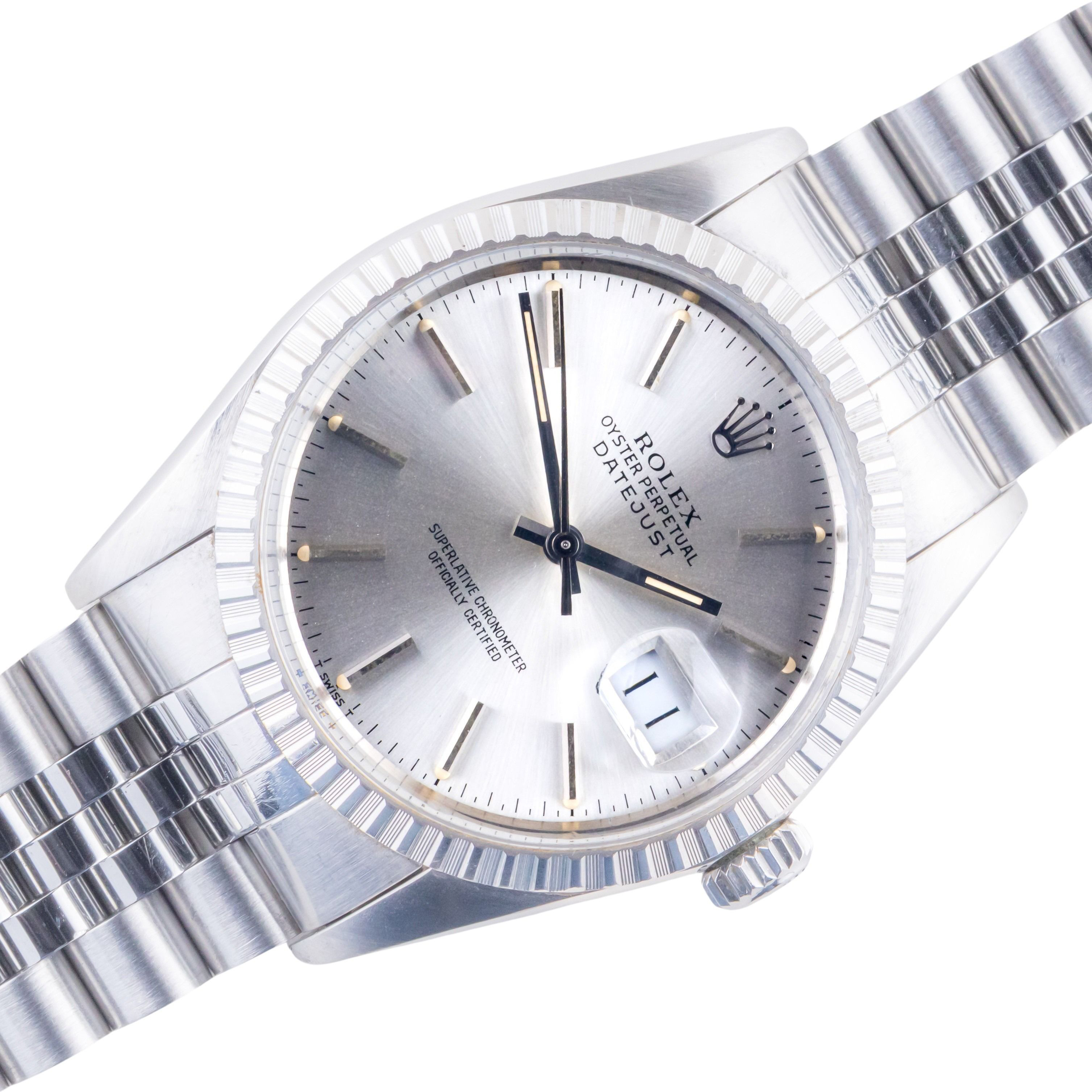 Rolex Oyster Perpetual Datejust Silver 16030 1985 (Full Set) 1 hubspot image 94187 1762851457.jpg