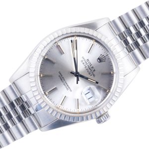 Rolex Oyster Perpetual Datejust Silver 16030 1985 (Volledige Set)