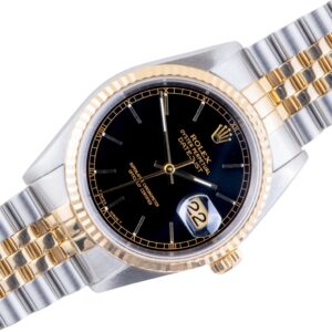 Rolex Oyster Perpetual Datejust Black 16233 1996 (Volledige Set)