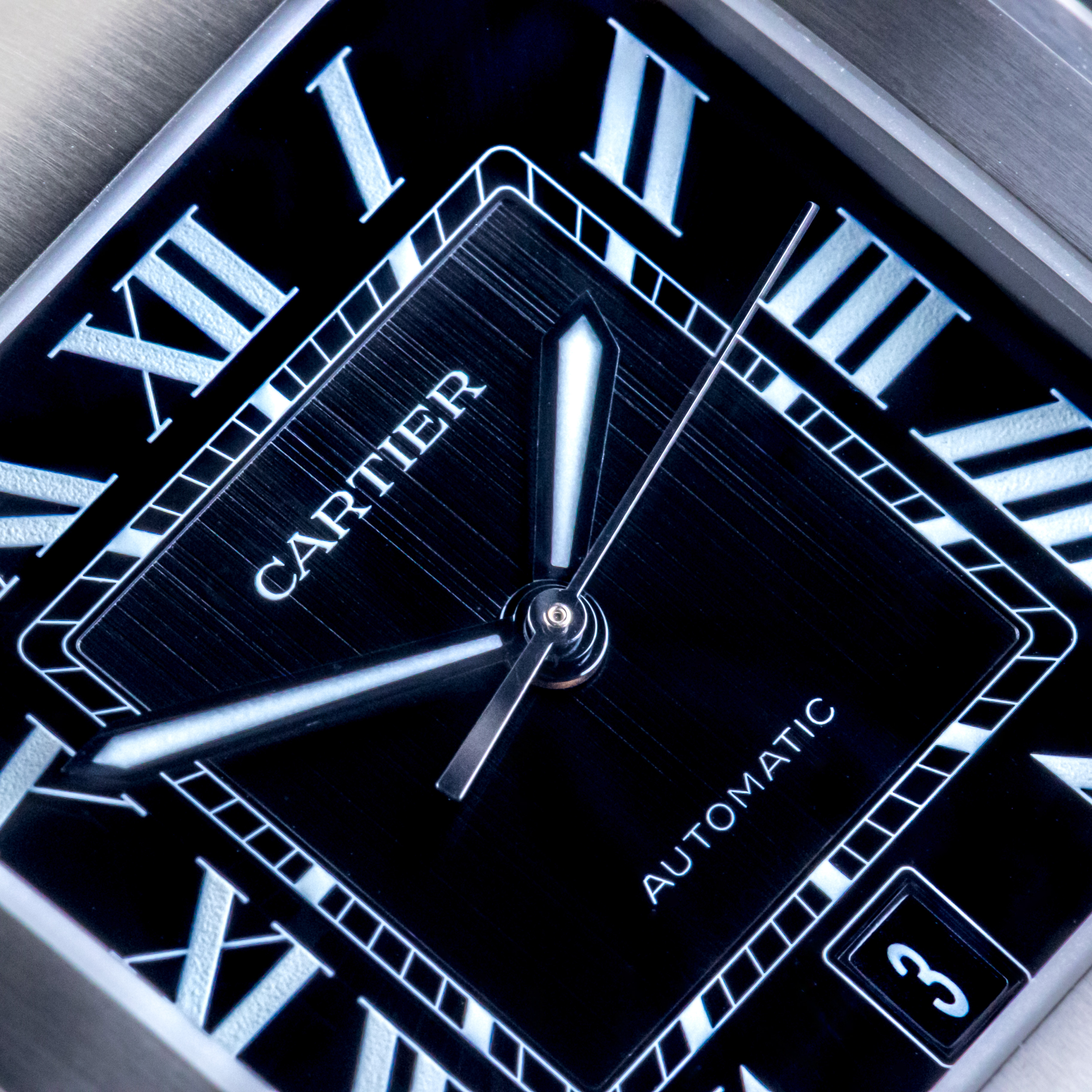 NEW Cartier Santos Black WSSA0039 2025 (Full Set) 2 cartier-santos-wssa0039-2