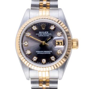 Rolex Lady-Datejust Grey Diamond 69173 1991 (Full Set) 10 2E0B3283 1CG 3M