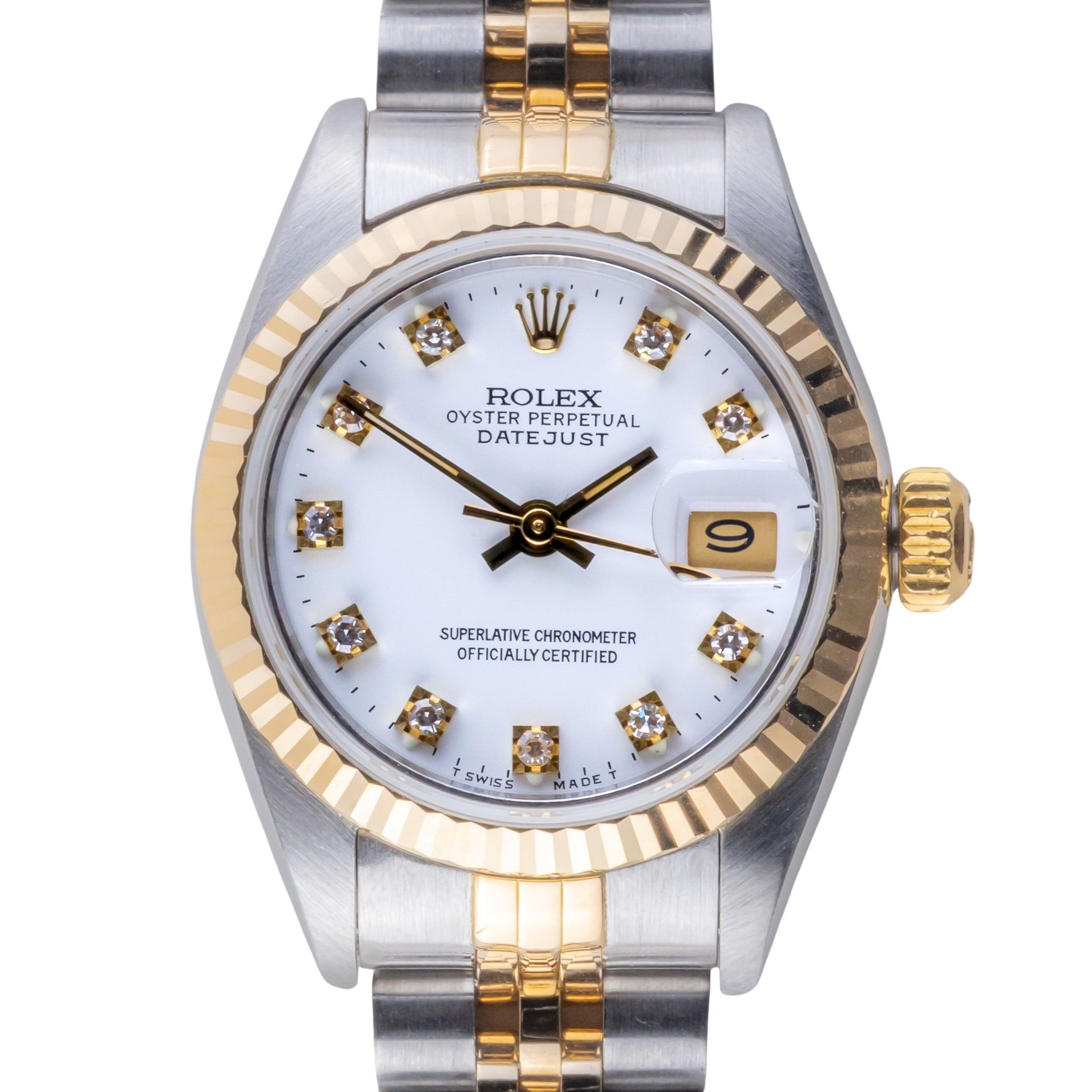 Rolex Lady-Datejust White Diamond 69173 1989 (Full Set) 3 2E0B3297 1CG 3M