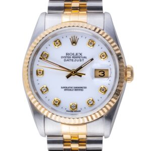 Rolex Oyster Perpetual Datejust White Diamond 16233 1994 (Full Set) 10 2E0B3341 1CG 3M