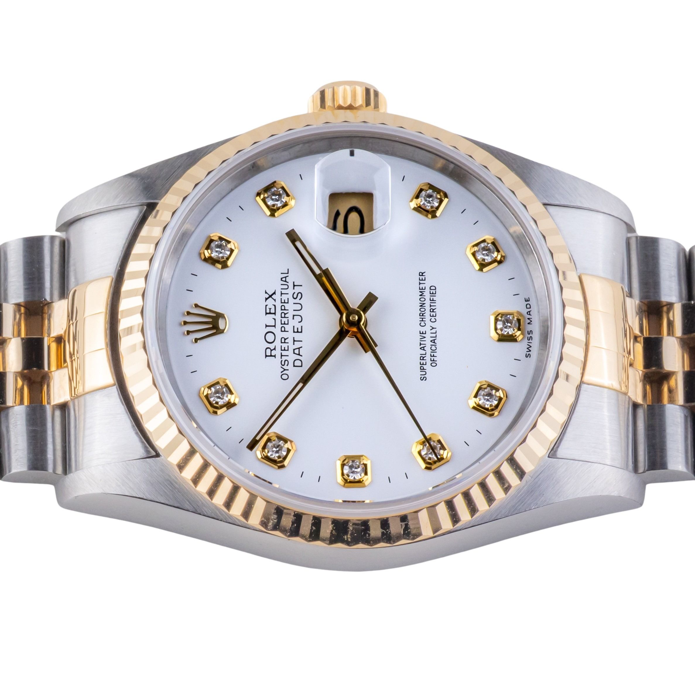 Rolex Oyster Perpetual Datejust White Diamond 16233 1994 (Full Set) 5 2E0B3363 1CG 3M