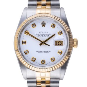 Rolex Oyster Perpetual Datejust White Diamond 16233 2002 (Full Set) 10 2E0B3371 1CG 3M