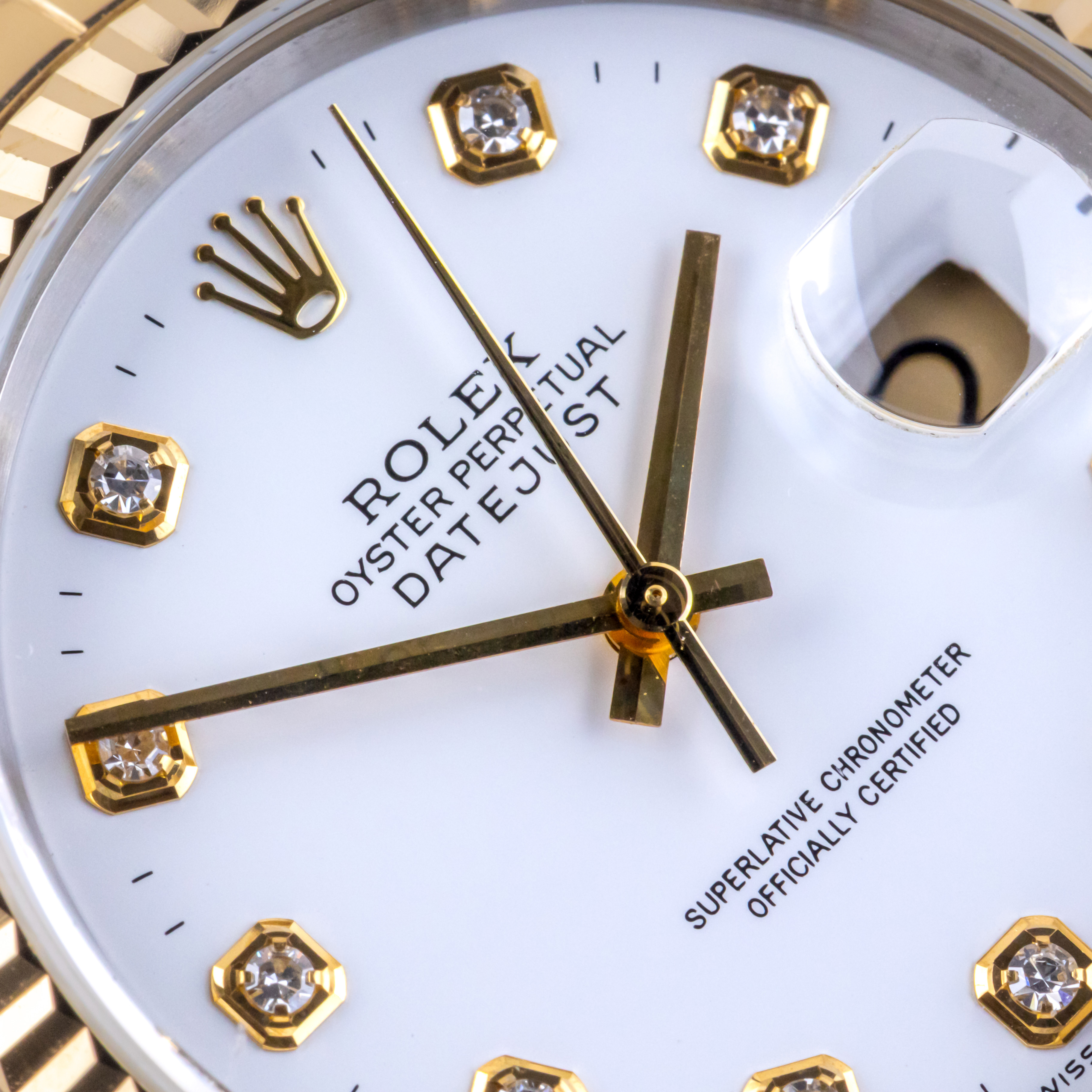 Rolex Oyster Perpetual Datejust White Diamond 16233 2002 (Full Set) 2 2E0B3373 1CG 3M