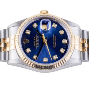 Rolex Oyster Perpetual Datejust Blue Diamond 16233 1996 (Full Set) 12 2E0B3404 1CG 3M