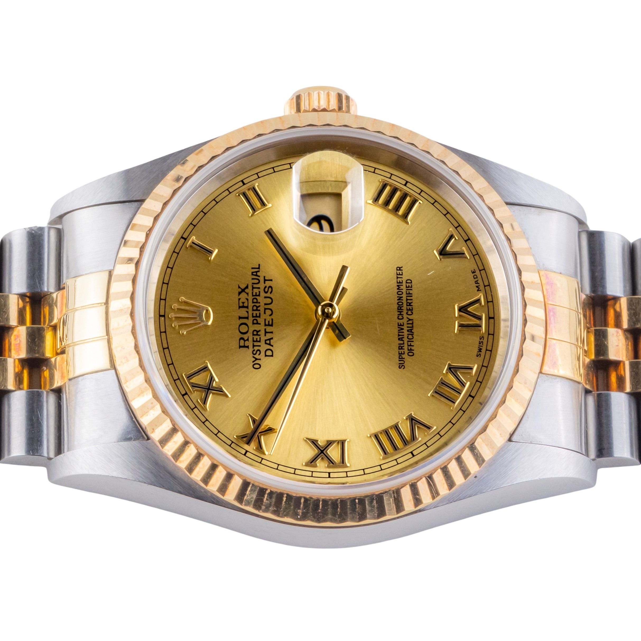 Rolex Oyster Perpetual Datejust Champagne 16233 1998 6 rolex-datejust-16233-177