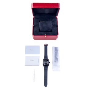 NEW Cartier Santos Black WSSA0039 2025 (Full Set) 15 cartier-santos-wssa0039-2
