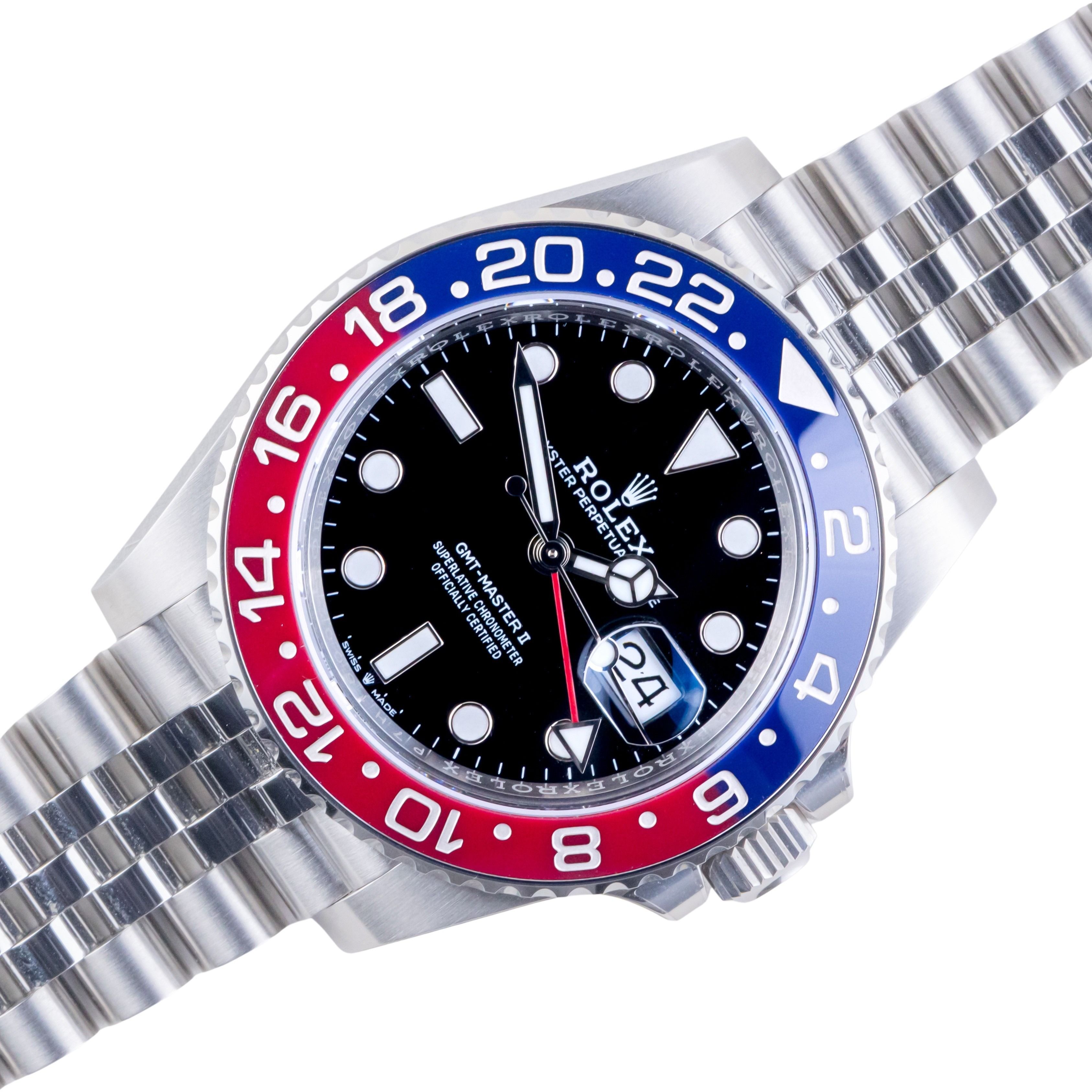 NEW Rolex GMT-Master II Pepsi 126710BLRO 2025 (Vollständiger Satz) 1 rolex-gmt-master-ii-126710blro