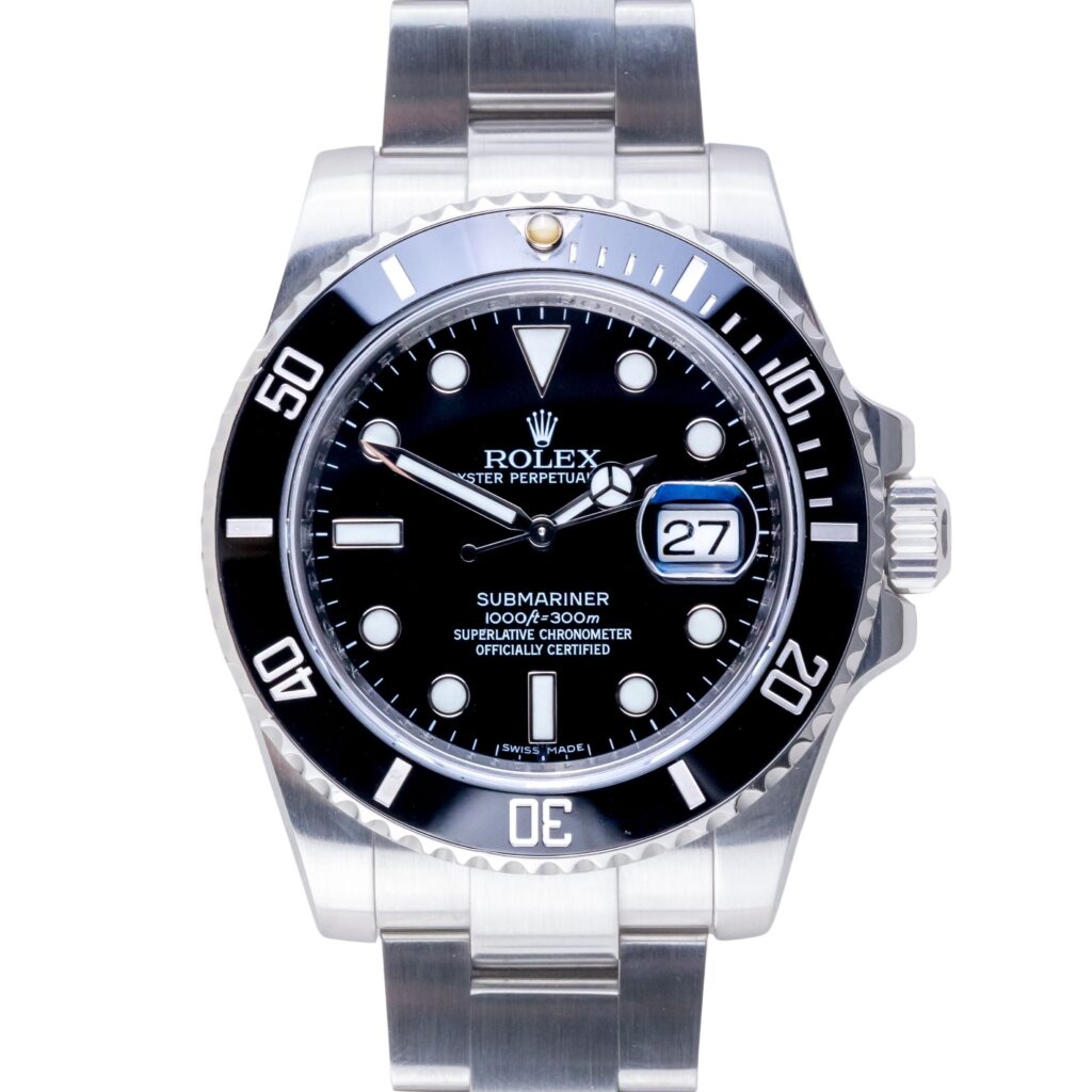 Rolex Submariner Black 116610 2010 (Vollständiger Satz) 10 2E0B3564 1CG 3M Langedyk Vintage Watches