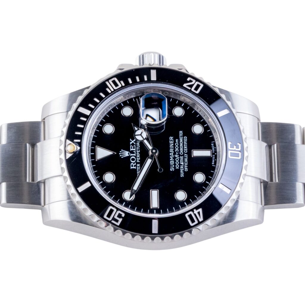 Rolex Submariner Black 116610 2010 (Vollständiger Satz) 12 2E0B3570 1CG 3M Langedyk Vintage Watches